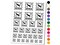 Australia Kangaroo Passport Travel Temporary Tattoo Water Resistant Fake Body Art Set Collection